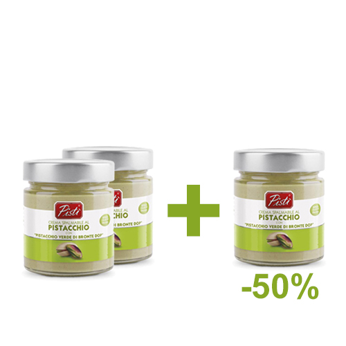 Pistáciový krém "VERDE DI BRONTE DOP" 2ks + 1ks ZĽAVA 50%